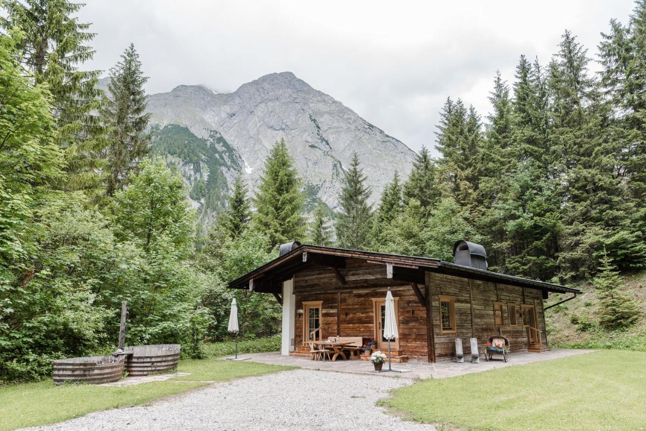 Das Naturhotel Die Eng Hinterriss Exteriör bild