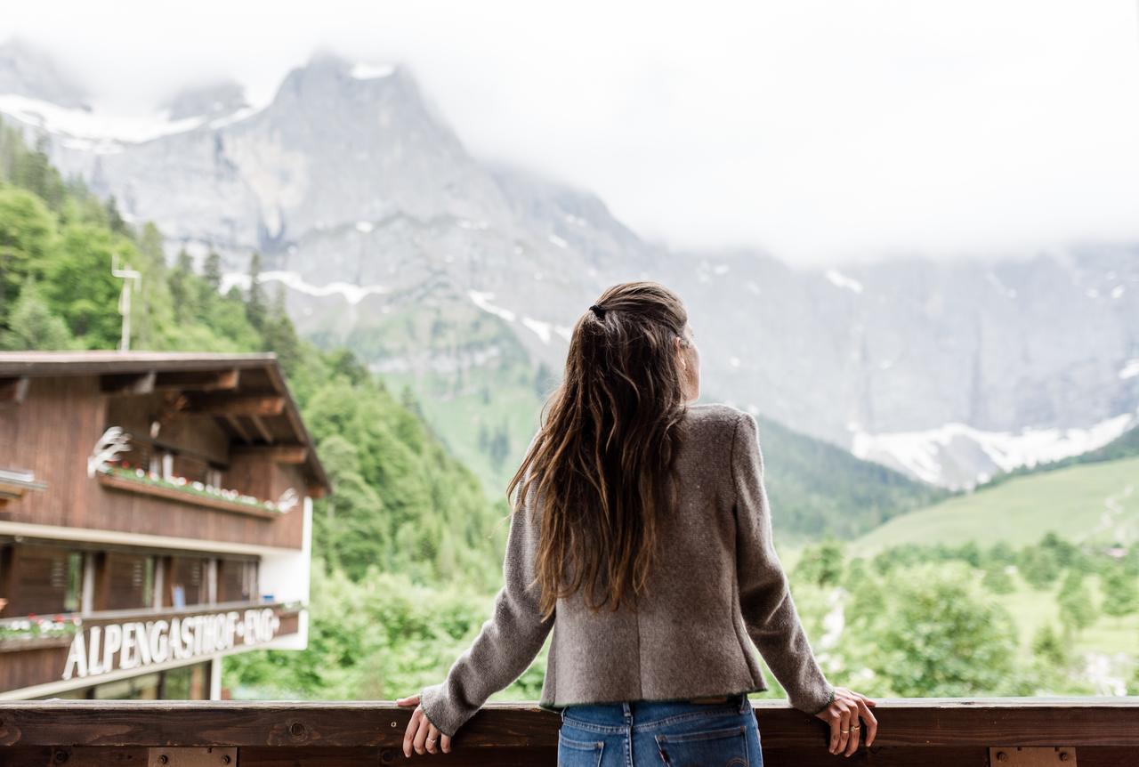 Das Naturhotel Die Eng Hinterriss Exteriör bild