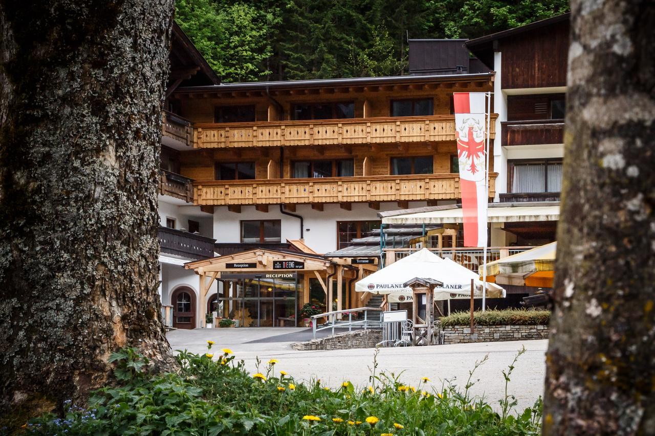 Das Naturhotel Die Eng Hinterriss Exteriör bild