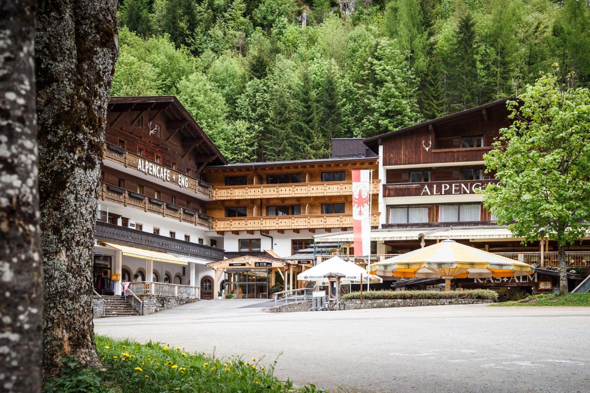 Das Naturhotel Die Eng Hinterriss Exteriör bild